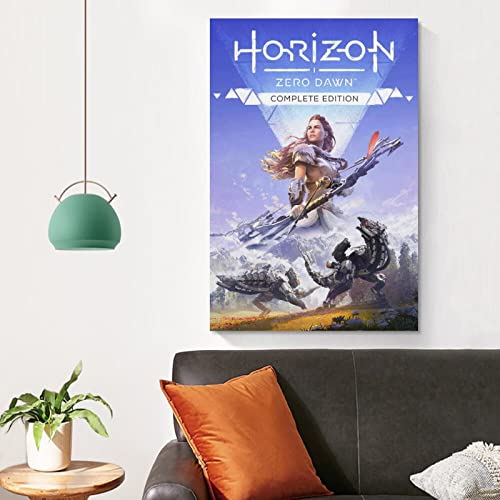 Horizon Zero Dawn - Póster de juego de edición completa para decoración de la habitación, para dormitorio, decoración de pared, regalos para hombres, mujeres, póster e impresiones de 30 x 45 cm
