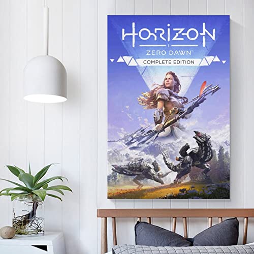 Horizon Zero Dawn - Póster de juego de edición completa para decoración de la habitación, para dormitorio, decoración de pared, regalos para hombres, mujeres, póster e impresiones de 30 x 45 cm