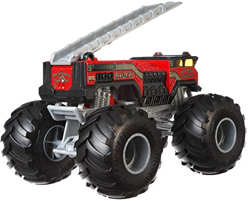Hot Wheels Monster Trucks, Rojo (Mattel GBV34)