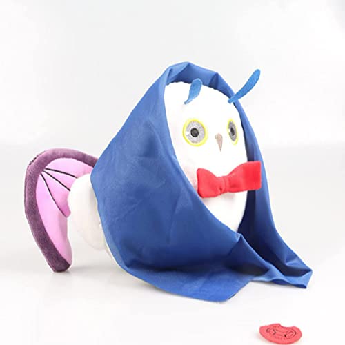 HOUHU Tales of Arise Plushie, Extraíble Cartoon Anime Soft Stuffed Plush, Owl Plush Toy, Gift for Kid and Fans, Owl Animal Cuddly Toy, Animal Plush Toys