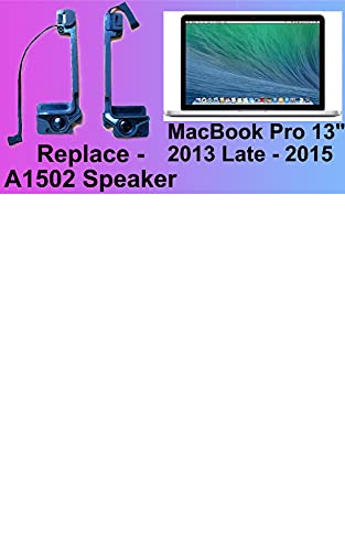 How To Replace MacBook Pro 13" Retina Late 2013 Early 2014 2015 Speaker A1502 (English Edition)
