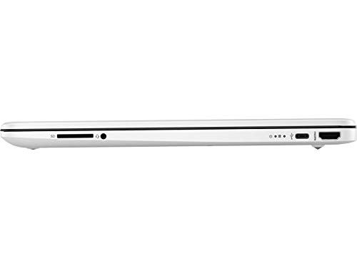 HP 15s-eq1026ns - Ordenador portátil de 15.6" HD (AMD Ryzen 3 3250U, 8 GB RAM, 512 GB SSD, AMD Radeon, sin sistema operativo) blanco - Teclado QWERTY Español