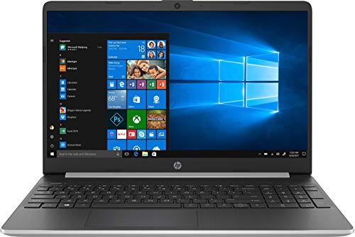 HP 15s-fq1024ns - Ordenador portátil de 15.6" FullHD (Intel Core i5-1035G1,8 GB de RAM, 512 GB SSD, Intel UHD Graphics, Windows 10 ) Plata Natural - teclado QWERTY Español