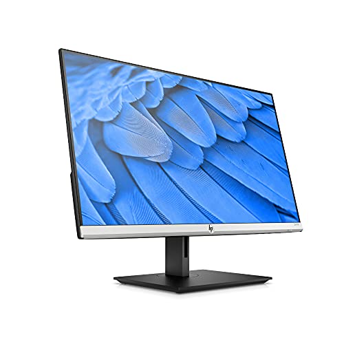 HP 24fh LED Display 60,5 cm (23.8") Full HD Plana Negro, Plata - Monitor (60,5 cm (23.8"), 1920 x 1080 Pixeles, Full HD, LED, 5 ms, Negro, Plata)