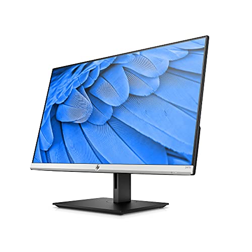 HP 24fh LED Display 60,5 cm (23.8") Full HD Plana Negro, Plata - Monitor (60,5 cm (23.8"), 1920 x 1080 Pixeles, Full HD, LED, 5 ms, Negro, Plata)