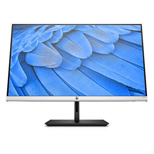 HP 24fh LED Display 60,5 cm (23.8") Full HD Plana Negro, Plata - Monitor (60,5 cm (23.8"), 1920 x 1080 Pixeles, Full HD, LED, 5 ms, Negro, Plata)