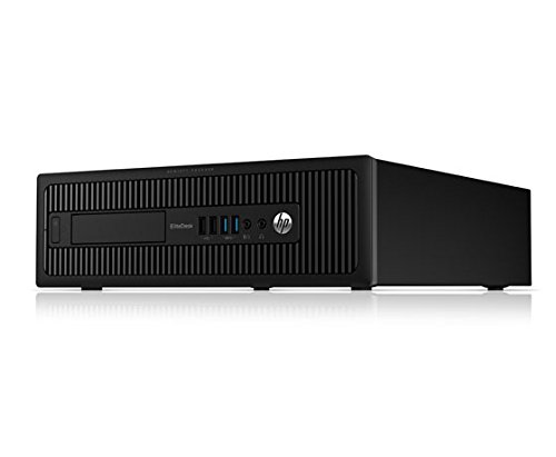 HP EliteDesk 800 G1 SFF Quad Core i5-4570 3.20GHz 8GB 128GB-SSD DVDRW WiFi Windows 10 Professional Desktop PC Computer (Reacondicionado)