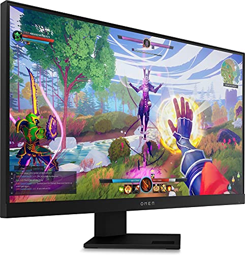 HP OMEN 25i – Monitor Gaming de 25" Full HD (1920 x 1080 a 165Hz, IPS, 1ms, HDMI, Antirreflejo, Eye Ease, Ajuste Inclinación, Joystick Integrado) Negro
