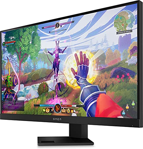 HP OMEN 25i – Monitor Gaming de 25" Full HD (1920 x 1080 a 165Hz, IPS, 1ms, HDMI, Antirreflejo, Eye Ease, Ajuste Inclinación, Joystick Integrado) Negro