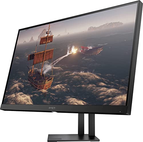 HP OMEN 27i - Monitor de 27" QHD (16:9, 2560 x 1440 Pixeles, 165 Hz, 1 ms, 3 x USB 3.0) Negro (Reacondicionado)