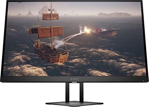 HP OMEN 27i - Monitor de 27" QHD (16:9, 2560 x 1440 Pixeles, 165 Hz, 1 ms, 3 x USB 3.0) Negro (Reacondicionado)