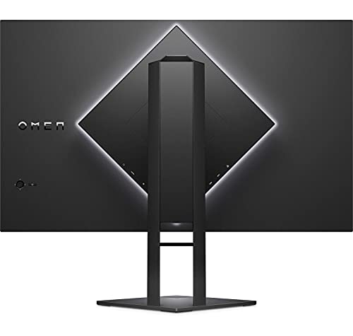 HP OMEN 27i – Monitor Gaming de 27" Quad HD (2560 x 1440 a 165Hz y 2k, IPS, 1ms, HDMI, Antirreflejo, Iluminación Ambiental, Altura e Inclinación Ajustables) Negro