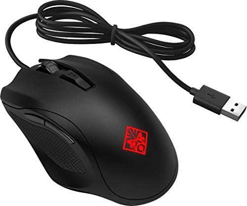 HP OMEN 400 - Ratón para gaming, negro