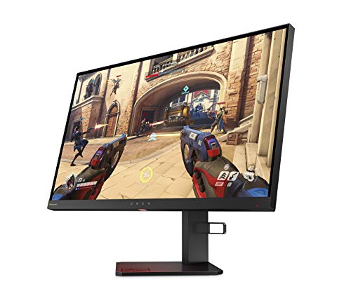 HP OMEN X 25 - Monitor gaming de 25 pulgadas con G-sync + altura ajustable (TN, 240 Hz, 1 ms, FHD 1920 x 1080, 400 nits) negro