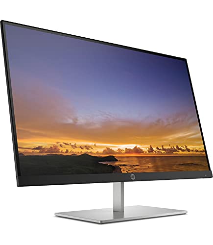HP Pavilion 27 Quantum Dot on Glass – Monitor Ultrafino de 27” Quad HD (2560 x 1440, 60Hz, 5ms, HDR, 16:9, HDMI, USB 3.0, USB-C, Antirreflejo, Inclinación Ajustable) Negro