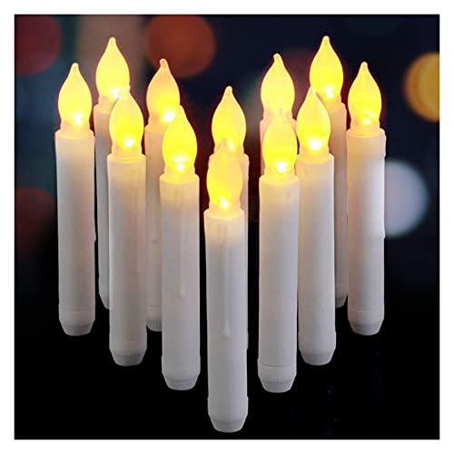 HSJWOSA Seguridad 1pc Flame LED Candle Light Battery Power 2 Modos for Día de San Valentín Romántico Cumpleaños de Navidad Boda Decoración de la Fiesta Ajustable