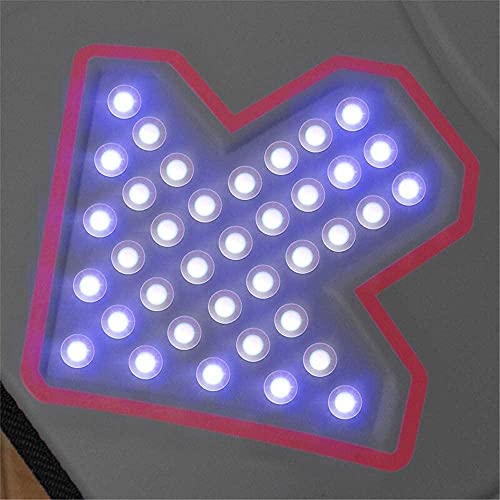 HTDHS Esteras de Danza Dobles inalámbricas, Estuches de Juego Resistentes al Desgaste Duradero Que insonorizan alfombras de Danza Suave para Adultos/niños HD TV de Doble Uso, 166 cm × 93cm, Negro