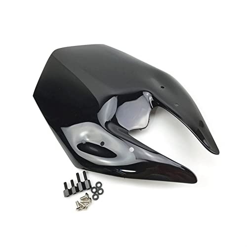 HTKA Moto Parabrisas para Kawasaki Ninja Z800 Z 800 2012 2013 2014 2015 2016 2017 2018 Negro Parabrisas Doble Burbuja (Color : Iridium)