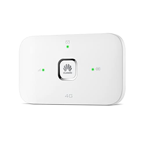 HUAWEI 4G Mobile WiFi - Mobile WiFi 4G LTE (CAT4) Piunto de acceso, Velocidad de descarga de hasta 150Mbps, Batería recargable de 1500mAh, No se requiere configuración, Wi-Fi portátil