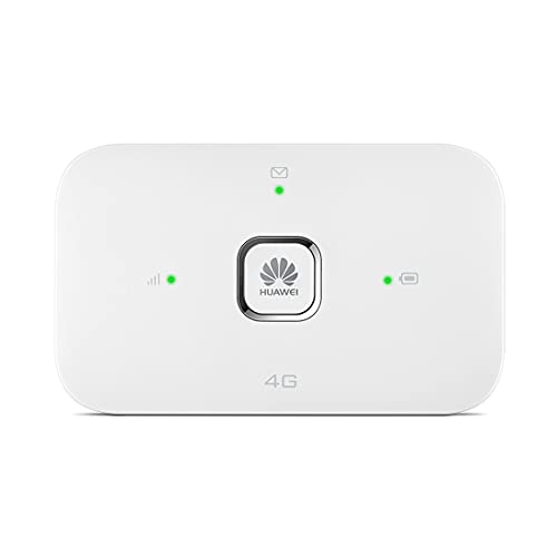 HUAWEI 4G Mobile WiFi - Mobile WiFi 4G LTE (CAT4) Piunto de acceso, Velocidad de descarga de hasta 150Mbps, Batería recargable de 1500mAh, No se requiere configuración, Wi-Fi portátil