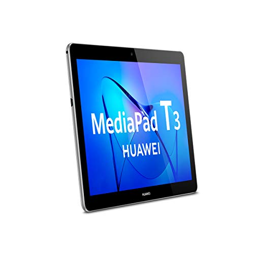 Huawei Mediapad T3 10 - Tablet de 9.6" HD (WiFi, RAM de 2GB, ROM de 16GB, Android 7.0, EMUI 7.0), color Gris
