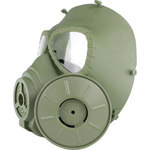 Huenco Tactical Dummy Gas Mask Paintball Full Face Skull CS Mask para Cosplay Protection Halloween Masquerade