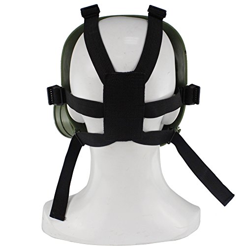 Huenco Tactical Dummy Gas Mask Paintball Full Face Skull CS Mask para Cosplay Protection Halloween Masquerade