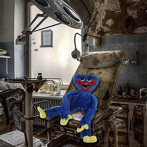 Huggy Wuggy Poppy Playtime Peluche de Juguete Juego de Terror Muñeco de Peluche fanáticos del Juego Regalo de cumpleaños (15.7/31.5/39.4 Pulgadas de Altura)