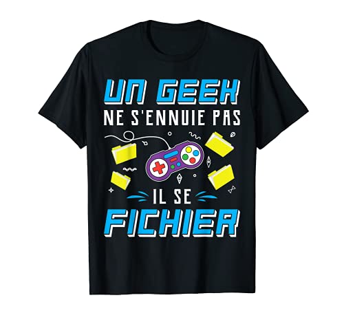 Humour Geek - Juego de videoconsola para hombre Camiseta