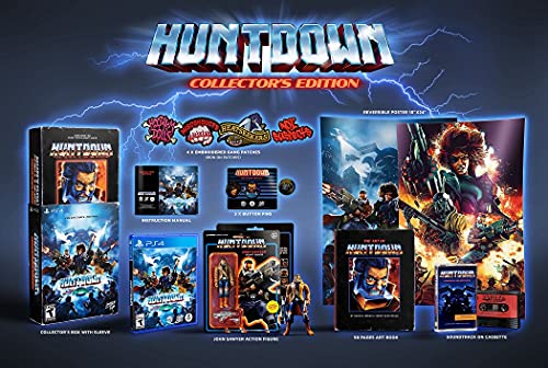 Huntdown - Limited Collector Edition - Limited Run - PS4