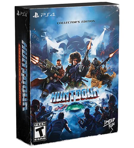 Huntdown - Limited Collector Edition - Limited Run - PS4