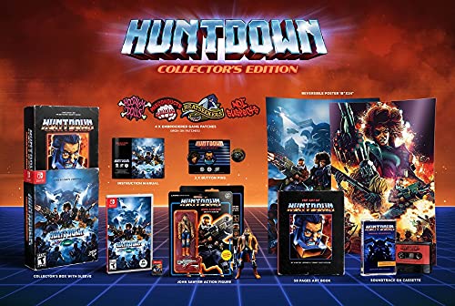 Huntdown - Limited Collector Edition - Limited Run - Switch