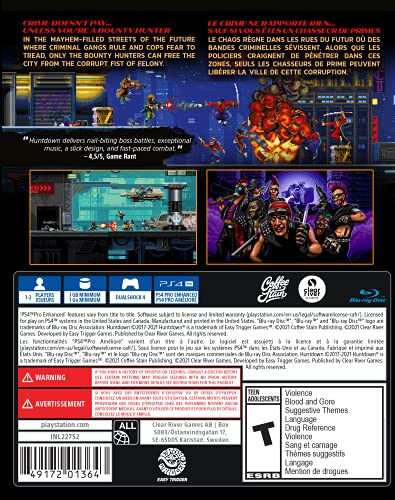 Huntdown Standard Edition for PlayStation 4 [USA]