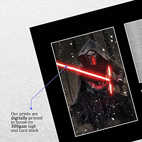 HWC Trading Adam Driver A4 Sin Marco Regalo De Visualización De Fotos De Impresión De Imagen Impresa Autógrafo Firmado por Star Wars Kylo REN Los Aficionados Al Cine