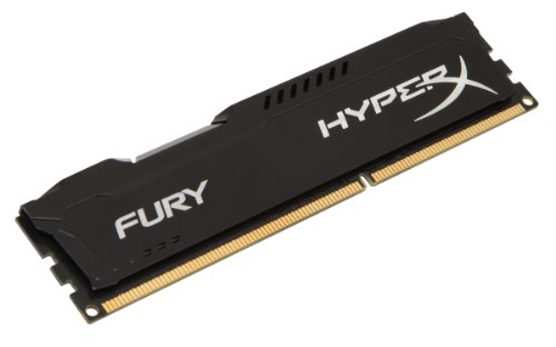 HyperX Fury - Memoria RAM de 16 GB (1866 MHz DDR3 Non-ECC CL10 DIMM, Kit 2x8 GB), Negro
