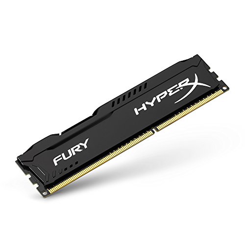 HyperX Fury - Memoria RAM de 4 GB (1866 MHz DDR3 Non-ECC CL10 DIMM), Negro