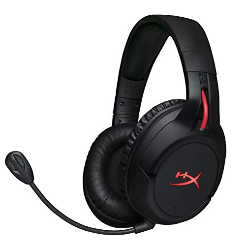 HyperX HX-HSCAM-GM Cloud Mix Cascos de Gaming con Cable y Bluetooth, Color Negro + HX-HSCF-BK Cloud Flight Cascos de Gaming inalámbricos compatibles con PC, PS4 y PS4 Pro, Negro