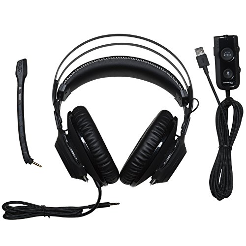 HyperX HX-HSCRS-GM Cloud Revolver S - Cascos de Gaming Dolby Surround 7.1 para PC/PS4/Mac