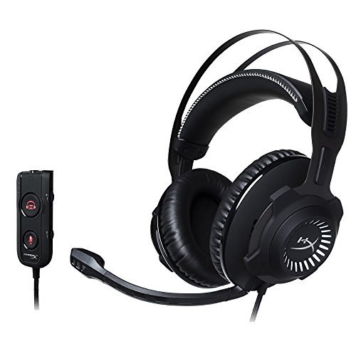 HyperX HX-HSCRS-GM Cloud Revolver S - Cascos de Gaming Dolby Surround 7.1 para PC/PS4/Mac