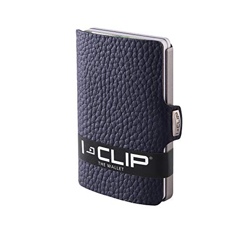 I-CLIP Original Silver Pure Blue, Cartera, Billetera, Monedero