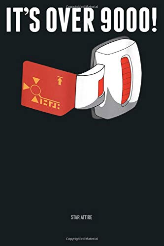 I M Over 9000 It S Over 9000 Anime Manga Dragon Pun: Notebook Planner - 6x9 inch Daily Planner Journal, To Do List Notebook, Daily Organizer, 114 Pages