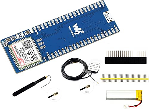 IBest SIM7080G NB-IoT/Cat-M(eMTC) / GNSS Module Board for Raspberry Pi Pico Support GNSS Positioning GPS, GLONASS, BeiDou, and Galileo,UART Communication,Serial AT Commands Control