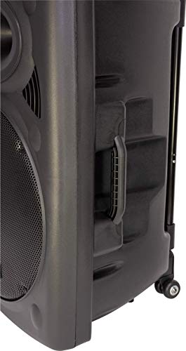 Ibiza Sound PORT15VHF-BT Sistema de sonido portátil y autónomo de 15"/38 cm, 800 W