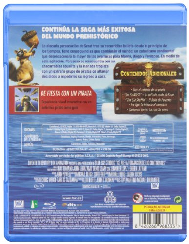 Ice Age 4: La Formacion De Los Continentes - Blu-Ray [Blu-ray]
