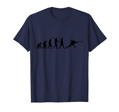 Idea de regalo para jugadores deportivos de Evolution para amantes del hockey sobre hielo Camiseta
