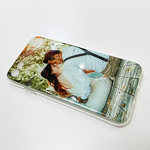 IDTB SKINS Funda Personalizada con tu Foto, Imagen impresión de Calidad fotográfica para, Xiaomi-Redmi 9, Standard