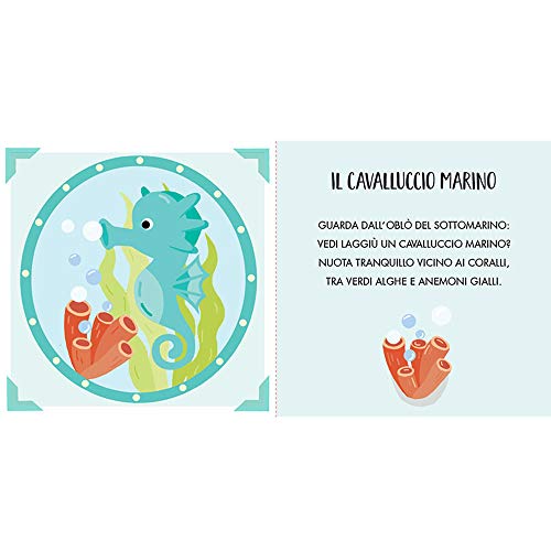 Il sottomarino degli animali. Puzzle in viaggio. Ediz. a colori. Con puzzle (Sassi junior)