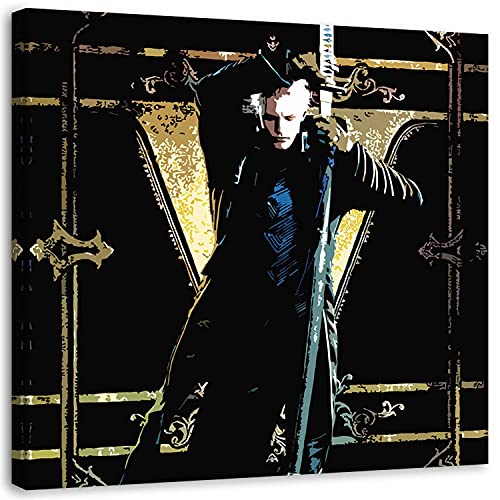 Imagen Moderno Videojuego Impresión Lienzo Dante Multi 40x40 cm