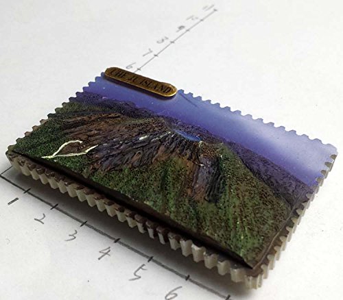 Imán para nevera 3D de la isla de Che Ju de Corea, decoración para el hogar y la cocina, imán para nevera