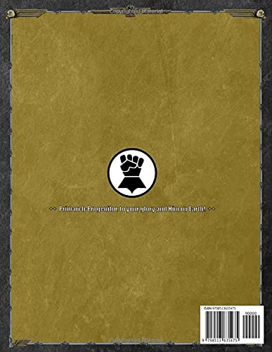 Imperial Fists - Crusade Journal - Primarch Progenitor, to your Glory and Him on Earth!: Battle Tracker WH 40K Game Planner
